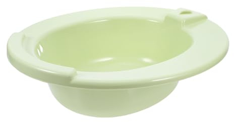 HEALEEP Portable Sitz Bath for Toilet Seat, Deep Bowl Maternity and Elderly Care Basin in Nordic Green, Home Postpartum and Family Bathroom Soaking Aid