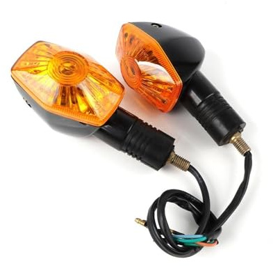 motorcykelblinkers Kompatibel Med Suzuki För Intruder 1400 VS1400GLP 2004-1987 Motorcykel Universal Blinkers Indikator Lampa