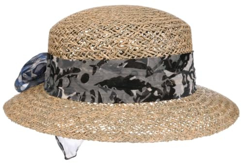 Lierys Seagrass Stråhatt med Tygband by Damer - Made in Italy solhatt sommarhatt strandhatt Sommar Vår-sommar