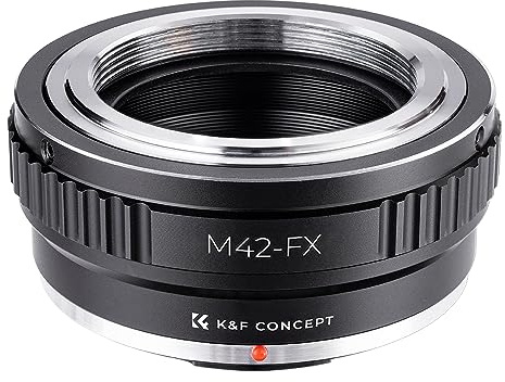 K&F Concept Anillo adaptador de montura para lente M42-FX, 42 mm, tornillo a cámara Fuji Fujifilm FX XPro1 X-Pro1