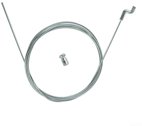 Rasenmäher Antriebskabel, 200 cm Z-Haken Rasenmäher Zug Motor Bremse Radantrieb Gaszug für die meisten motorisierten Gartenmaschinen