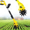 Motozappa elettrica - Coltivatore per Terreno da Giardino/Zappatrice - Larghezza di Lavoro 10 cm, profondità di Lavorazione 17 cm, 10 Lame in Acciaio, Pulsante Freno, Telaio Pieghevole,220V