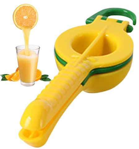 Hand Custrider - Signes De Citrons Manuels | Citrus Press High Strength Manual | Presse De Légumes Portable Confortable Pour La Cuisine, Le Petit Déjeuner En Famille, Le Camping, La Préparation