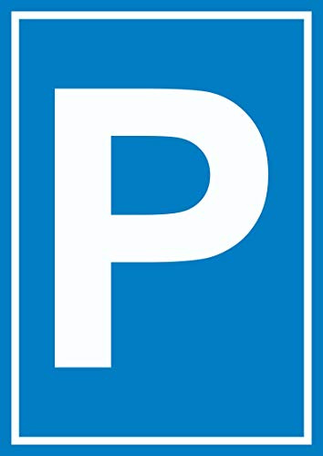 HB-Druck P Parkplatz Schild A4 (210x297mm)