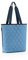 reisenthel classic shopper M rhombus blue – Geräumige Shopping Bag und edle Handtasche in einem – Aus wasserabweisendem Material