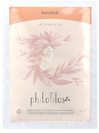 PHITOFILOS HENNE BAOBAB - 50GR ECOBIO HENNE VEGANO ERB216