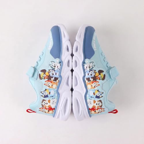 Deportivas Bluey con Luces Suela Ligera de EVA - Zapatillas Bluey Cómodas para Niño y Niña