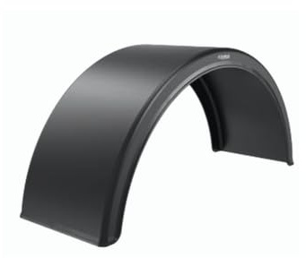 Domar Garde-Boue Double pour Roues jumelées 19,5-22,5 DK1540