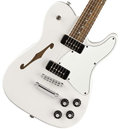 Fender Jim Adkins JA-90 Telecaster Thinline Snow White - Electric Guitar