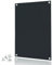 Rollmayer Dachfensterrollo Thermo Rollos Sonnenschutz mit Saugnäpfen ohne Bohren für Velux Fenster Verdunkelungs Rollo Dachfensterrollo Verdunkelungsrollo (S06-96x93cm - Schwarz)