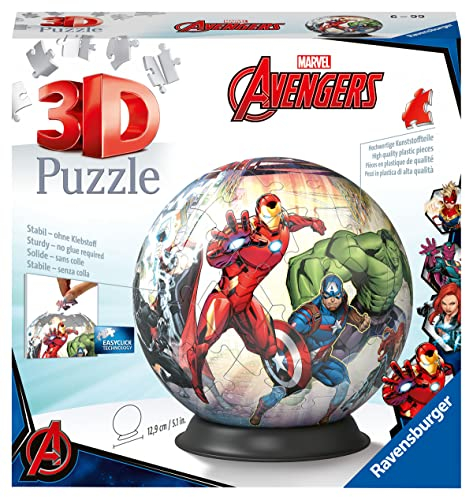 Ravensburger Marvel Avengers 3D Jigsaw Puzzle for Kids Age 6 Years Up - 72 Pieces - No Glue Required