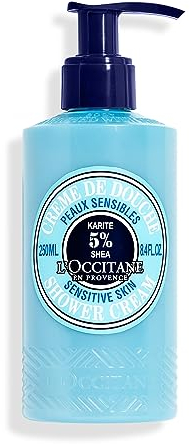 L'OCCITANE - Crema de ducha Karité - 250 ml - Pieles sensibles - Fabricado en Francia