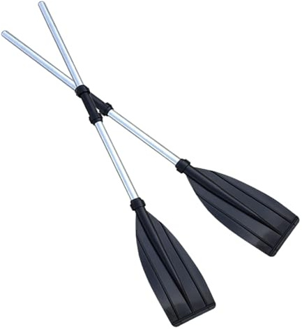 Rames pour bateau à rames, rames pour bateau,Pagaie de canoë en alliage d'aluminium 2 pièces | Pagaies de bateau légères pour adultes, pagaies de sports nautiques pour kayak de loisirs, de sport, de m