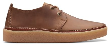 Clarks Homme Clarkwood Low, Beeswax Leather, 41 EU