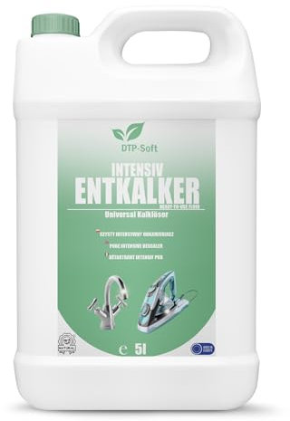 Détartrant automatique de 5 litres compatible avec tous les modèles traditionnels | Détartrant universel de 5 l | Utilisation universelle pour le nettoyage des appareils dans un bidon de 5 litres
