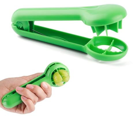 lasuroa Grape Cutter, ABS Grape Slicer Toddlers Fruit Slicer Gadget Cutter Machine for Kid’s Tomato Strawberry Cherry Blueberry Vegetable Salad Kitchen Cutting Tools