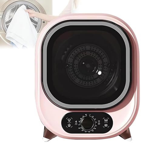 Asciugatrice a condensatore portatile, compatta, mini centrifuga per piccoli spazi, bancone o montaggio a parete, soluzione di asciugatura efficiente