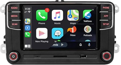 SCUMAXCON Bilradio RCD360 PROII RCD330 Carplay Android Auto Bluetooth 6,5 Bilstereo USB FM RVC för Golf Jetta Passat Polo Caddy CC Bettle