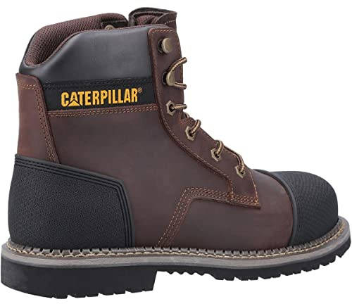 CAT Chaussures de sécurité Powerplant S3 pour homme, marron, 42 EU