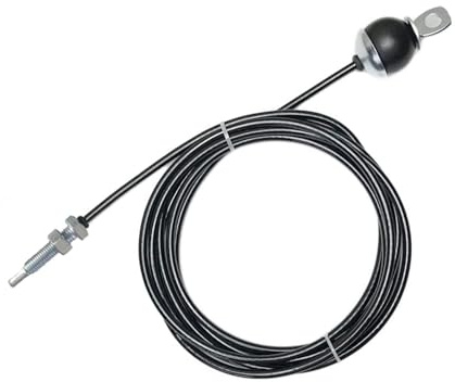 Generico 1m/2m/2,5m/3m/3,5m/4m/5m/6m Corda di Filo Palestra in Acciaio Pesante Magazzino for Cavi casa Spessa Accessori puleggia di Fitness da 5 mm (Color : 3m)