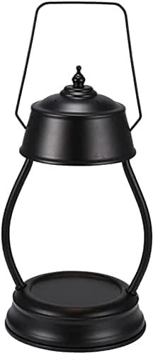 LXTaoler Candle Warmer, Adjustable Temperature Candle Lamp with 2 Bulbs(50 W) for Bedroom Living Room Study Decor (Black 6''x 12'')