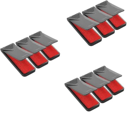FOMIYES 9 Piezas Removedor de Portátil para Ropa Sofá y Cama Cepillo Reutilizable Antiestático para Eliminar Pelusa y Pelo de Multiuso y Compacto