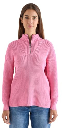 Cecil Mouliné Pull Troyer Dark Blossom Melange L