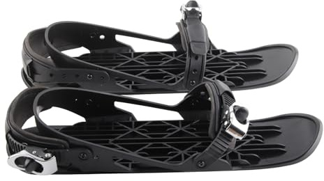 Skidskor, Skidskridskor, Mini Skidskridskor, Snowboardtillbehör, Snow Skateboard Sko, Mini Skiskridskor Korta Snow Skateboard Sko Snowblades Bindningar För Vintersport Utomhus