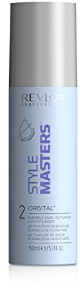 STYLE MASTERS Curly Orbital Locken Activator, 150 ml, Styling für flexible Locken, Lockenaktivator mit Feuchtigkeitspflege, Haarstyling für ein voluminöses, glänzendes Ergebnis