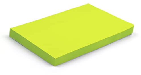 Post it Haftnotizen Leuchtendes Grün | Abnehmbare Selbstklebezettel | Starke Klebezettel | To-Do-Liste | Notizblöcke für Zuhause, Büro und Schule | Packung mit 3 | 76mm x 127mm 100 Blatt pro Block