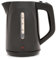 KitchenPerfected Quiet Boil Eco-Friendly Lightweight Cordless Kettle - 1100w, 1 cup boil, 1.0 Litre (4 cups), Removable Filter, Elderly, Hotels, B&B's - Black - E1571BK