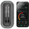 CHEF iQ Sense Smart Wireless Meat Thermometer with 2 Ultra-Thin Probes, Unlimited Range Bluetooth Meat Thermometer, Digital Food Thermometer for Remote Monitoring of BBQ, Grill, Oven
