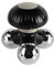 Sarini Mini Masseur électrique portatif à Vibrations pour Tissus Profonds, Masseur corporel Portable pour Le Dos, Le Cou, Les épaules et Les Mains, alimenté par USB ou 3 Piles AAA (Noir)
