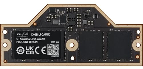 Crucial 64GB LPCAMM2 LPDDR5X- 7500 Memory