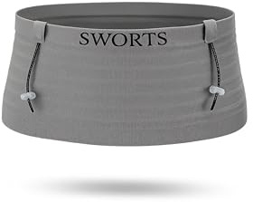 SWORTS Tube Laufgürtel Unisex · Seamless Jogging Lauftasche · 4 Fächer & Wenig Gewicht · Marathon I Trail Funktion