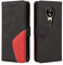 Fatcatparadise Coque pour Motorola Moto E5 / G6 Play, Etui en Cuir PU Portefeuille Housse Fermeture Magnétique und Flip Protection Case avec Antichoc TPU, Etui à Rabat, Fentes pour Cartes (Le Noir)