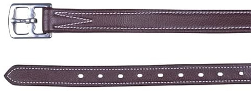 HKM Flexi Correa de estribo Marrón 135