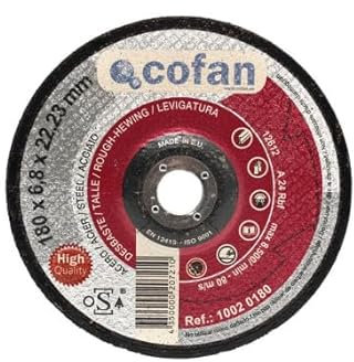 DISCO DESBASTE - 125X7,0X22,23 METAL PROFES.