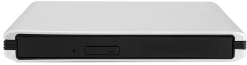 Tosuny External CD DVD Drive, Portable USB 3.0 External CD DVD Writer Burner, High Speed Slim Blu-ray Optical Drive for PC Desktop Laptop, Support for 3D Blu-ray Movie Playback