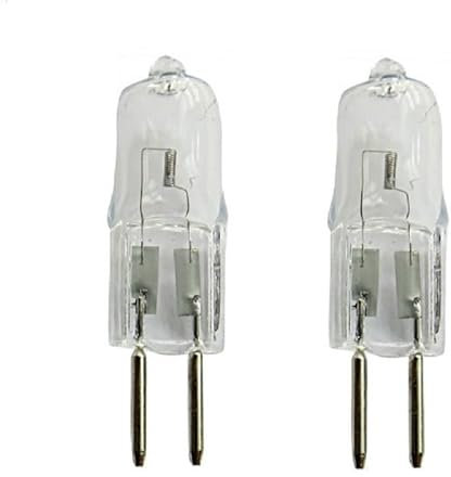 DLEDMOP Lampe Halogene Ampoules Halogènes G5.3 20W, Lampes À Capsules Longue Durée 75W, Blanc Chaud, Ampoules Transparentes 35W 50W, 2 Pièces, 12v,50W,2 Pièces