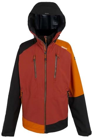 Regatta Sacramento X 3 in 1 Jacke Wanderjacke/Funktionsjacke Herren mit Kapuze, Größe:XXL, Farbe:Orange