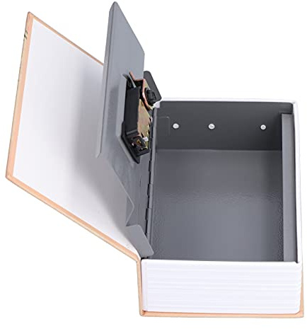 Diversion Book Safe, Book Box with Combination Lock Decorative Hidden Safe Mini Money Box for Home Office Bookshelf