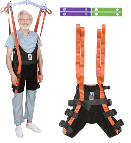 EHUELDER Patient Lift Walking Sling, Medical Training Sling with Stretchable Fabric for Walking (Large)