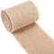 Sackleinen Rolle Natürliche Sackleinen Hessische Jute Band Rollen für DIY Handwerk Vintage Hochzeit Zuhause (10x500cm)