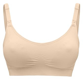 Medela Keep Cool Ultra Nahtloser Schwangerschafts- und Still-BH ohne Bügel – Mit 6 eingewebten atmungsaktiven Zonen – Soft-Touch-Gewebe