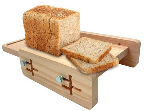Brödskärare, Brödskärare Manuell justerbar brödskivaguide