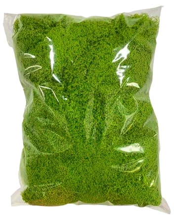 Fuskskum för inomhusbruk - 300 g, lyxig grön struktur, mjuk dekorativ fyllning, naturlig stil-arrangemangshållare, lätta säsongsbetonade scener för att förbättra displayen