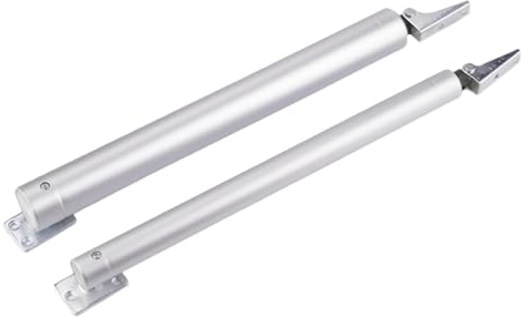 MAGICLULU Ferme-Porte Pneumatique à Ressort Métal Petit Modèle 15-30 Kg pour Porte D’Entrée Maison, Amortisseur Silencieux et Fermeture Automatique Sécurisée, Charnière Robuste pour Usage
