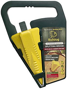 Bulldog BSW35 3.5lb Wood Splitting Wedge, Yellow