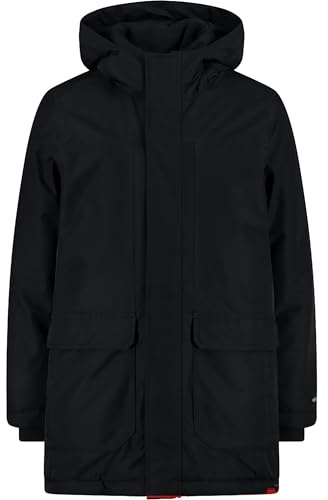 CMP unisex - barn Giacca Lunga Da Bambino Con Cappuccio Fisso Lång barnjacka med fast huva